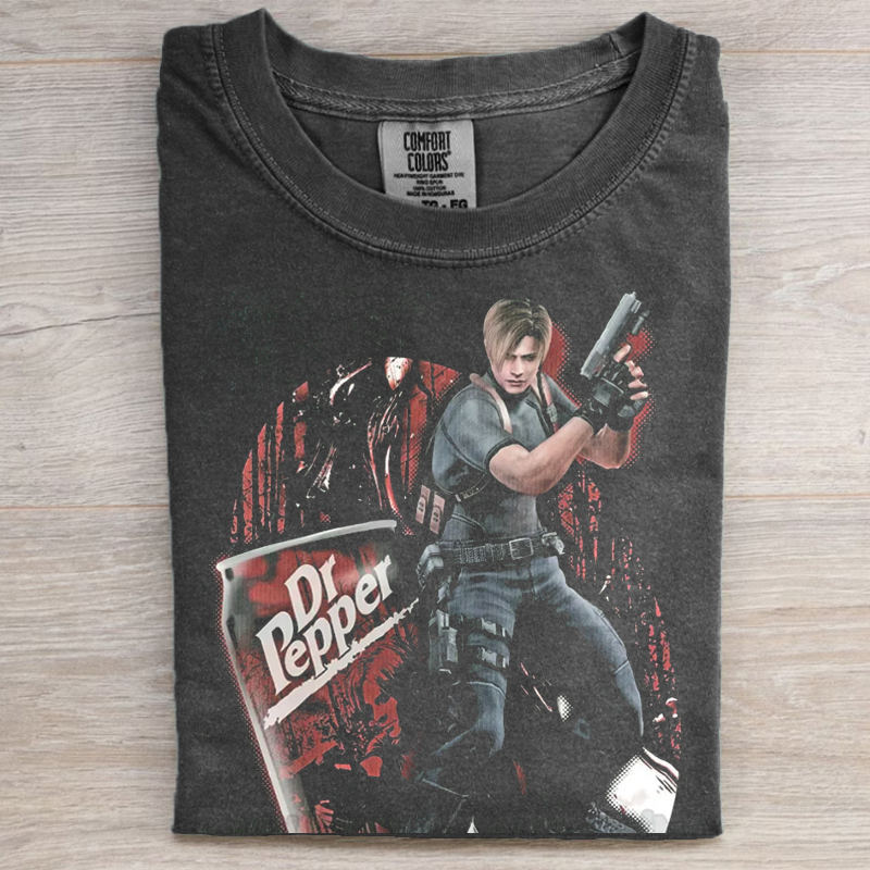 Retro Style Horror Game T-shirt 