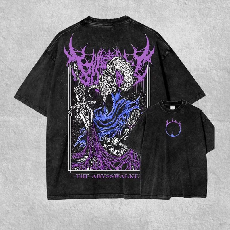 Soulsborne Game Jumbo Vintage Wash T-shirt 