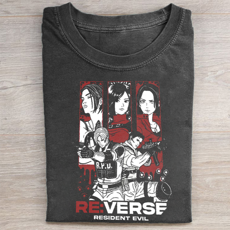 Retro Style Horror Movie T-shirt 