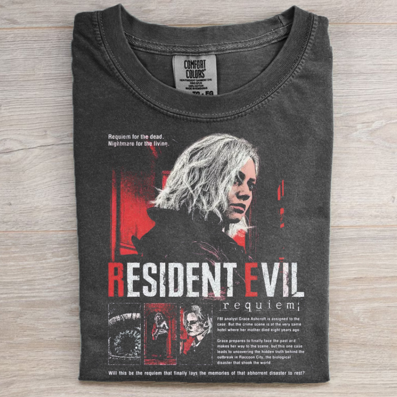 Retro Style Horror Game T-shirt 
