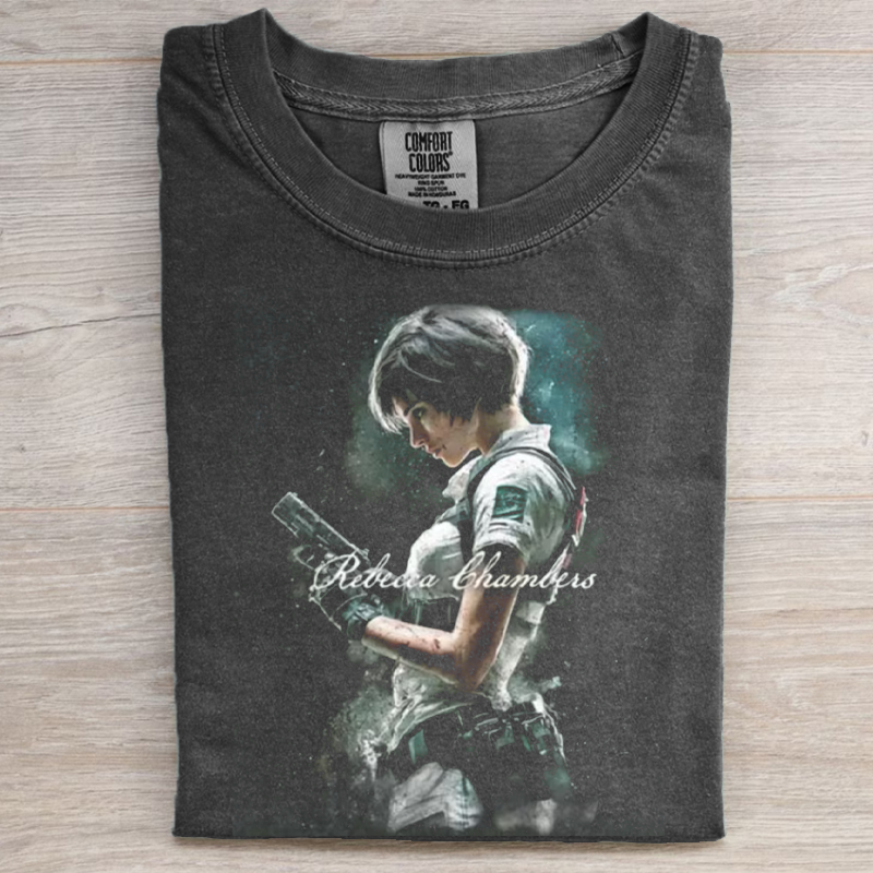 Retro Style Horror Game T-shirt 