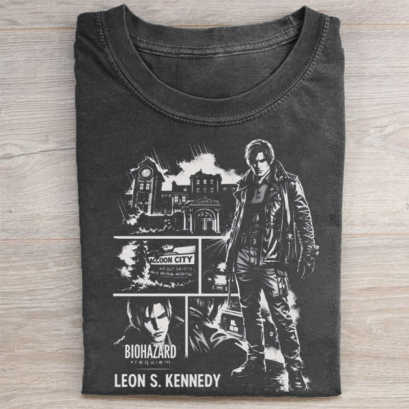 Retro Style Horror Movie T-shirt 