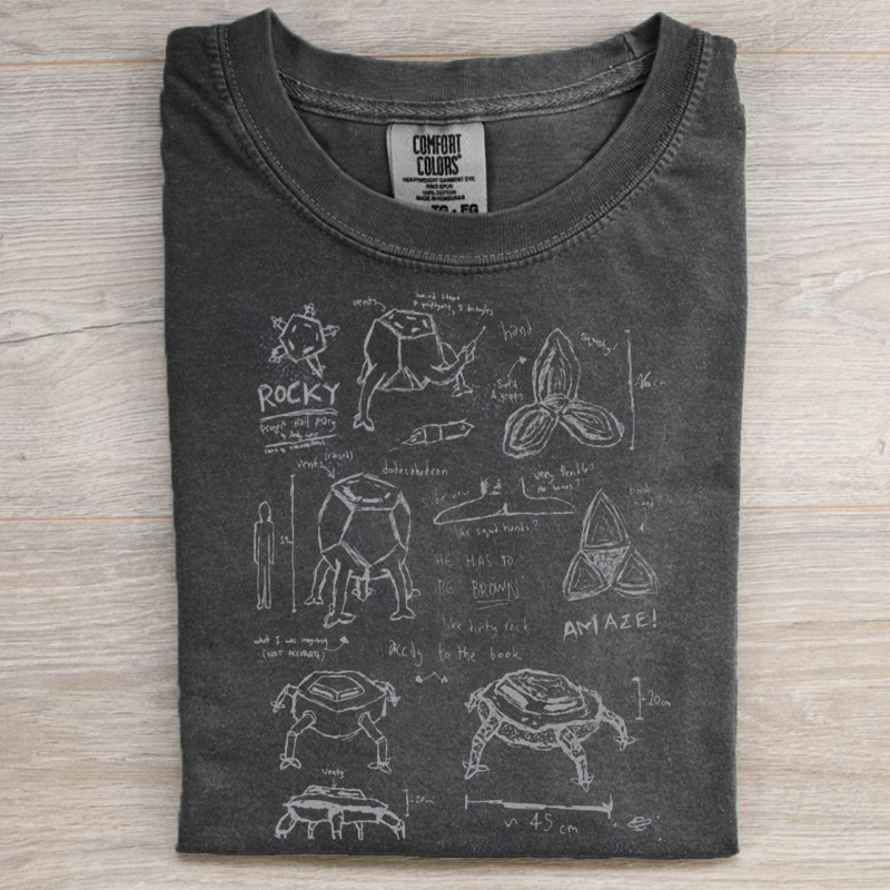 Vintage Sci-Fi Movie T-shirt