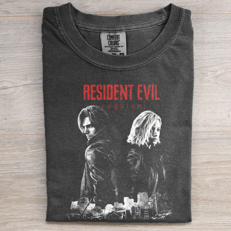 Retro Style Horror Game T-shirt 
