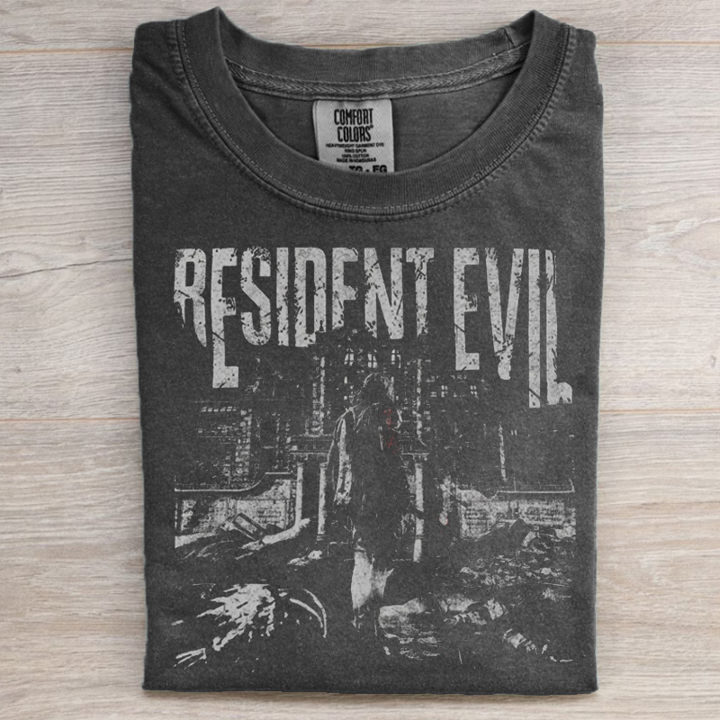 Retro Style Horror Game T-shirt 