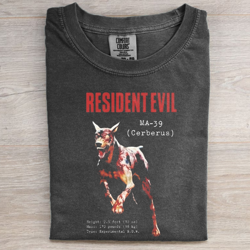 Retro Style Horror Game T-shirt 