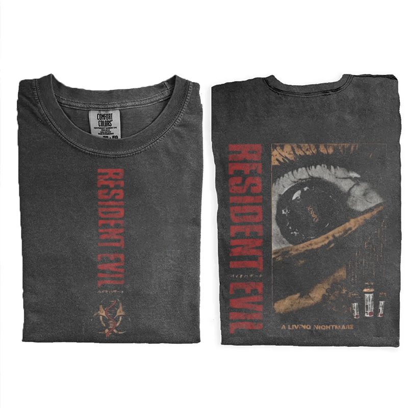 Retro Style Horror Game T-shirt 