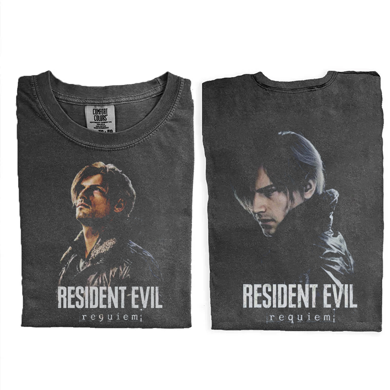 Retro Style Horror Game T-shirt 