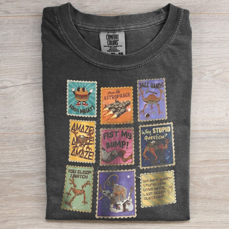 Vintage Sci-Fi Movie T-shirt