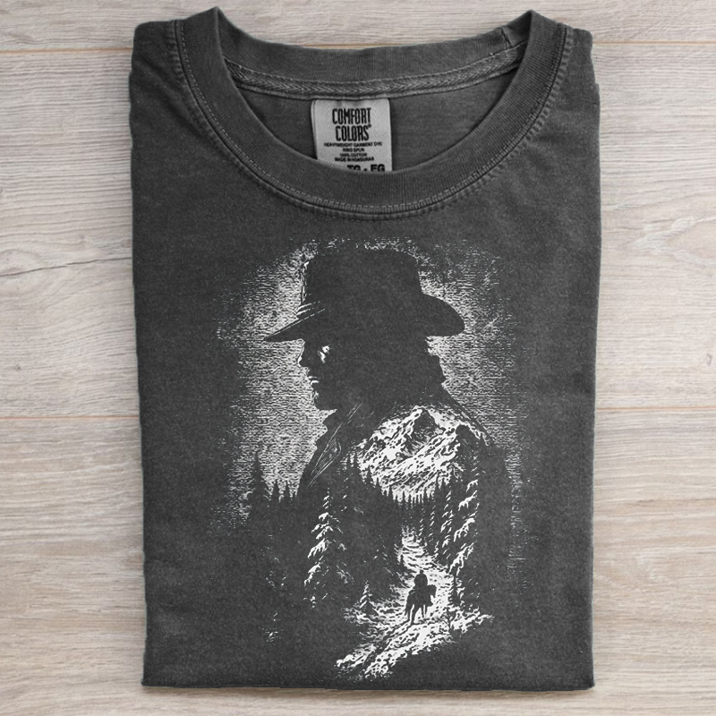 Western Gunslinger Style Unisex T-shirt 
