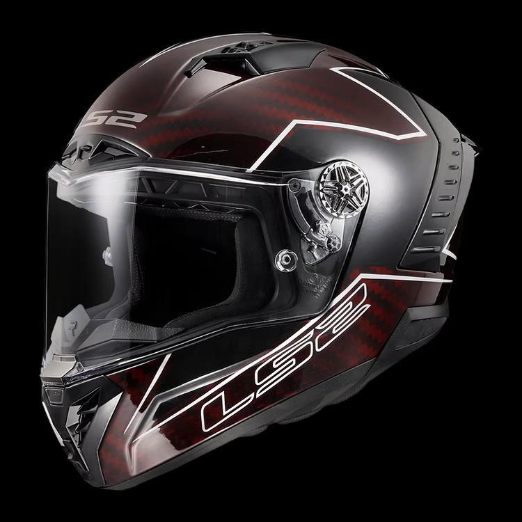 Relâmpago - Vermelho / Cinzento / Preto - Thunder Carbon