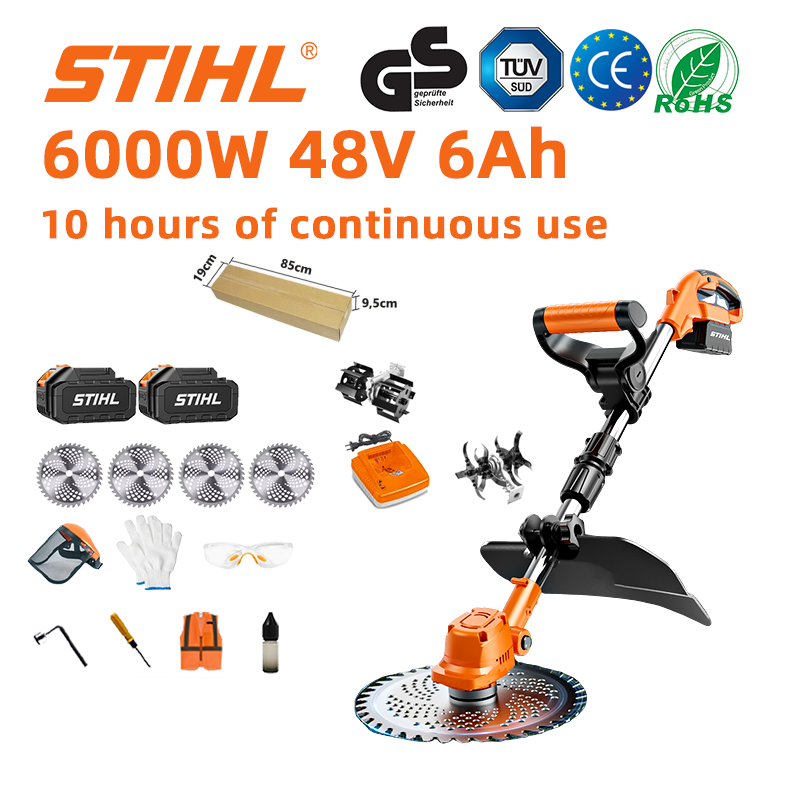 Corta-relva sem escovas STIHL 15000W 2025 iões de lítio (5 em 1)
