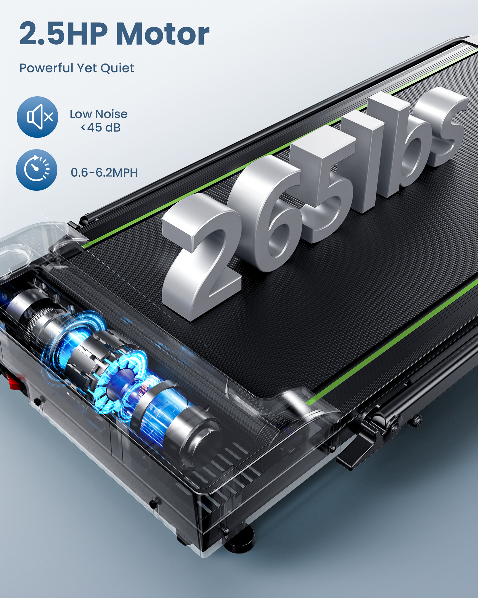 Jagjog JT51 Foldable Treadmill