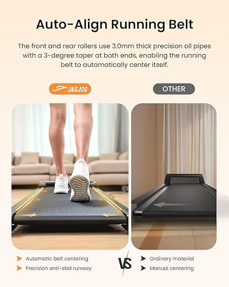 Walking Pad Treadmill with Incline BLACK