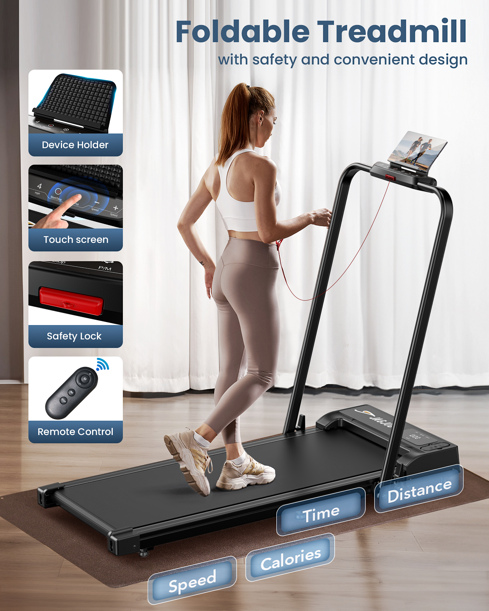 Jagjog JT51 Foldable Treadmill
