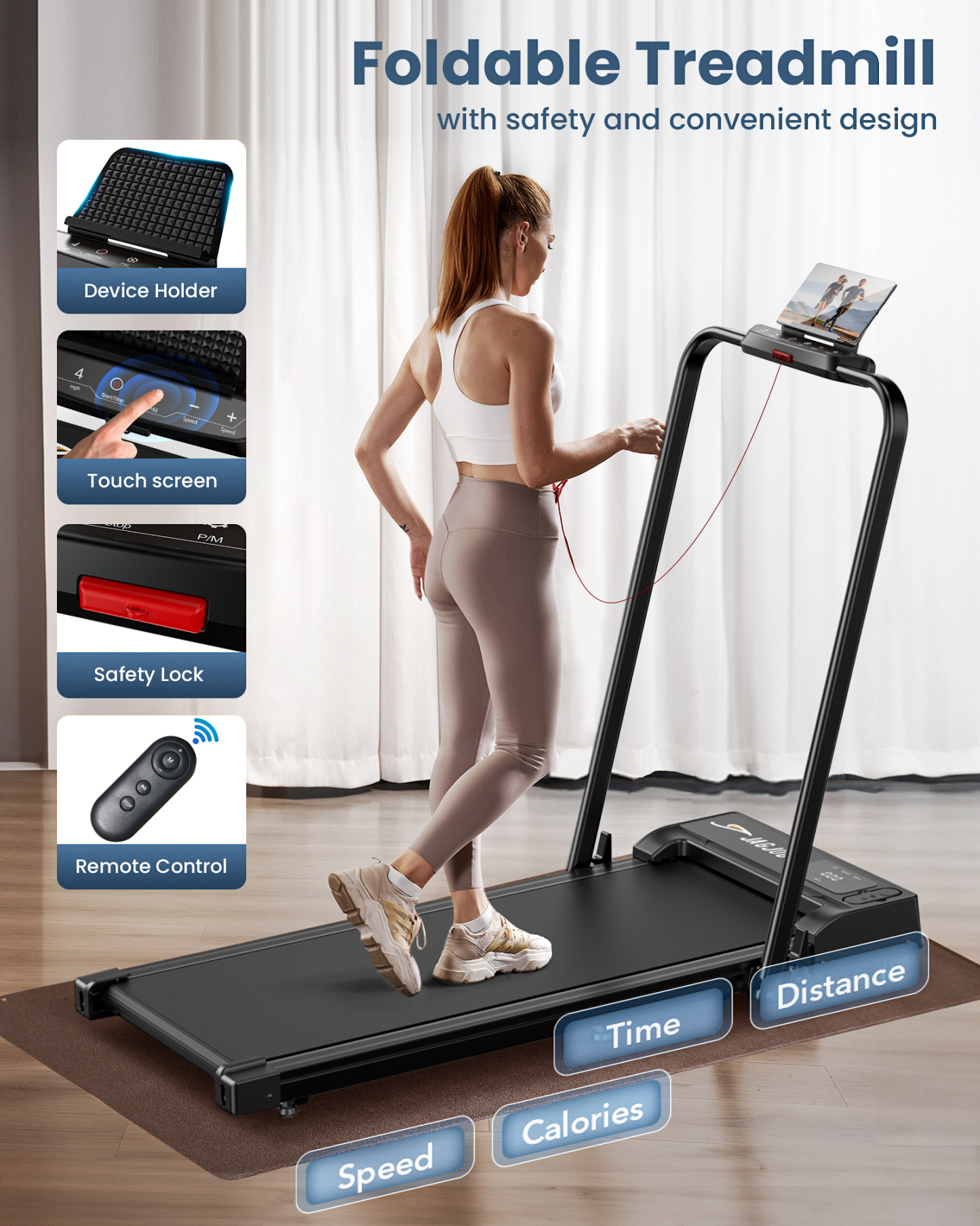 Jagjog JT51 Foldable Treadmill