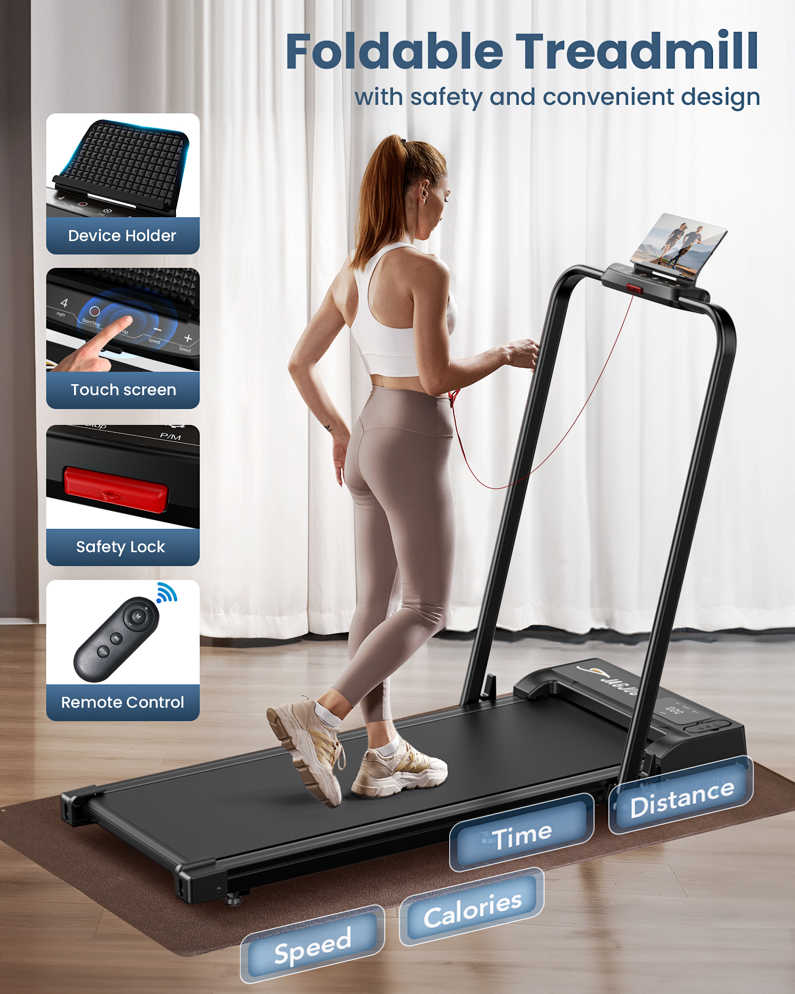 Jagjog JT51 Foldable Treadmill