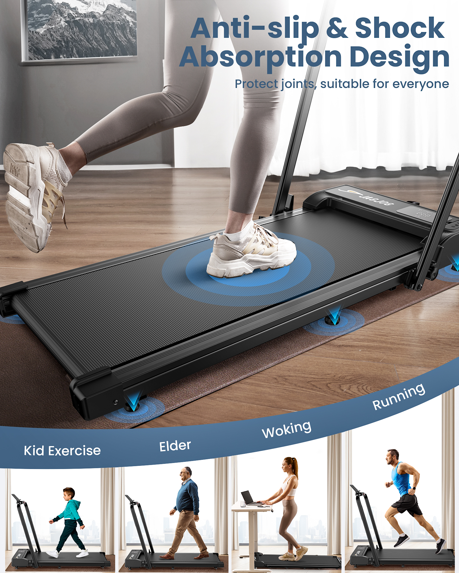 Jagjog JT51 Foldable Treadmill