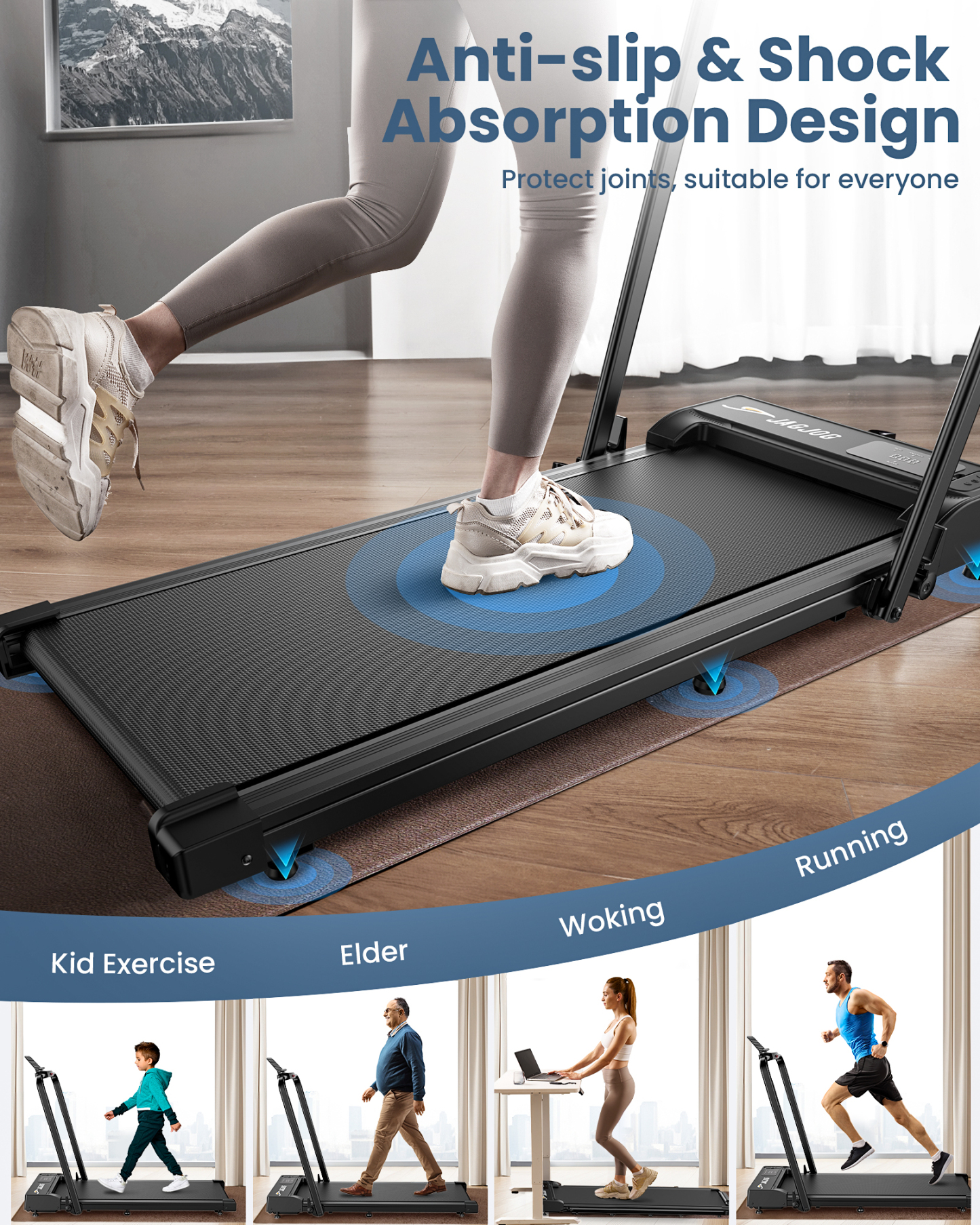 Jagjog JT51 Foldable Treadmill