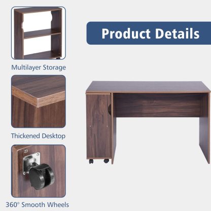 Walnut Computer Desk