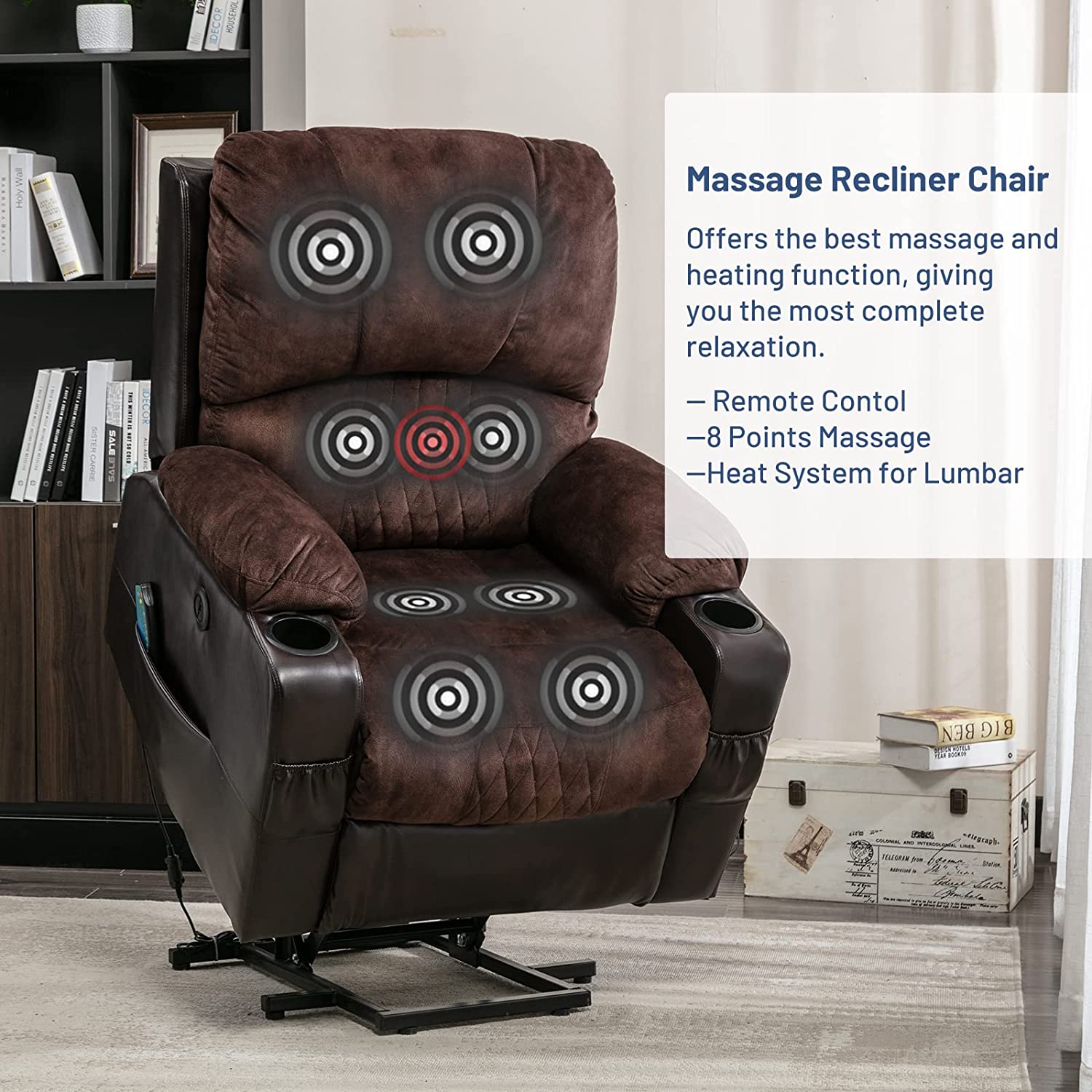 Dark BrownRecliner chairs