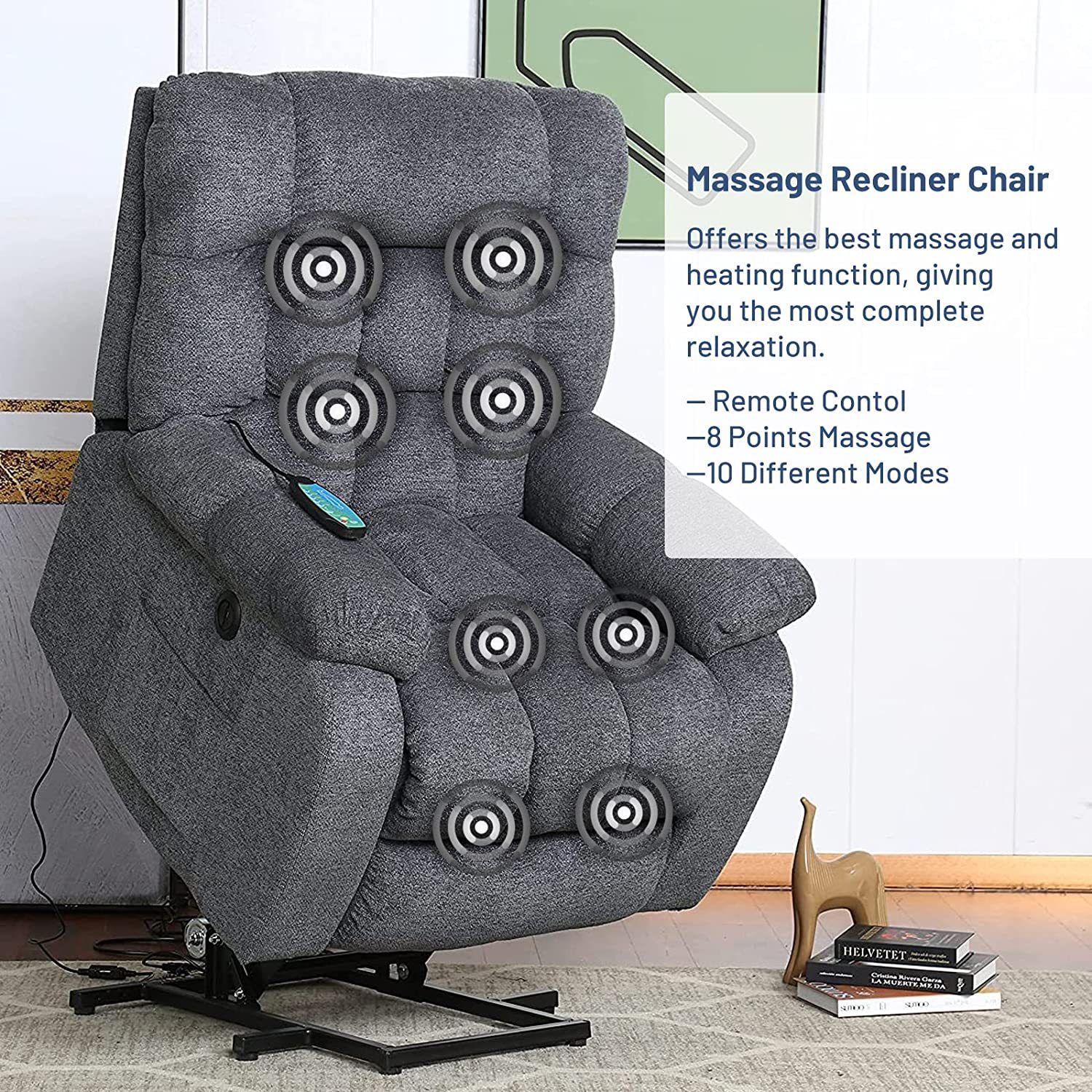 NavyRecliner chairs