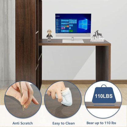  47.2" Study Writing Table