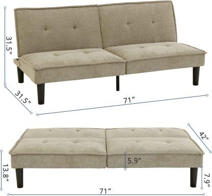 Khaki Sage Sofa  
