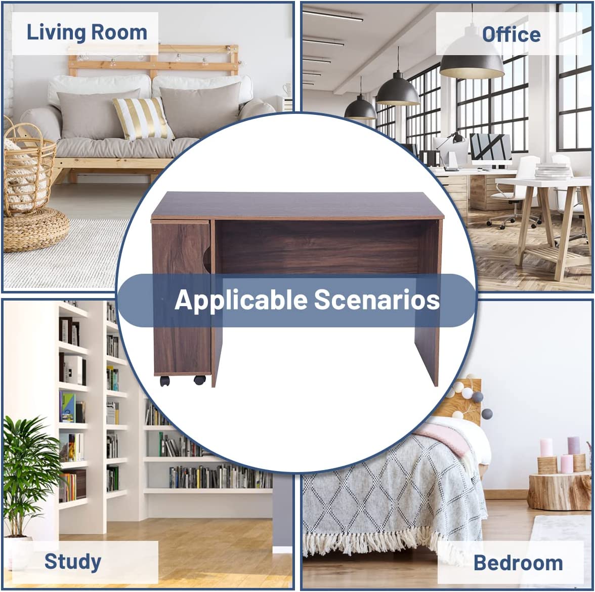 Walnut Computer Desk