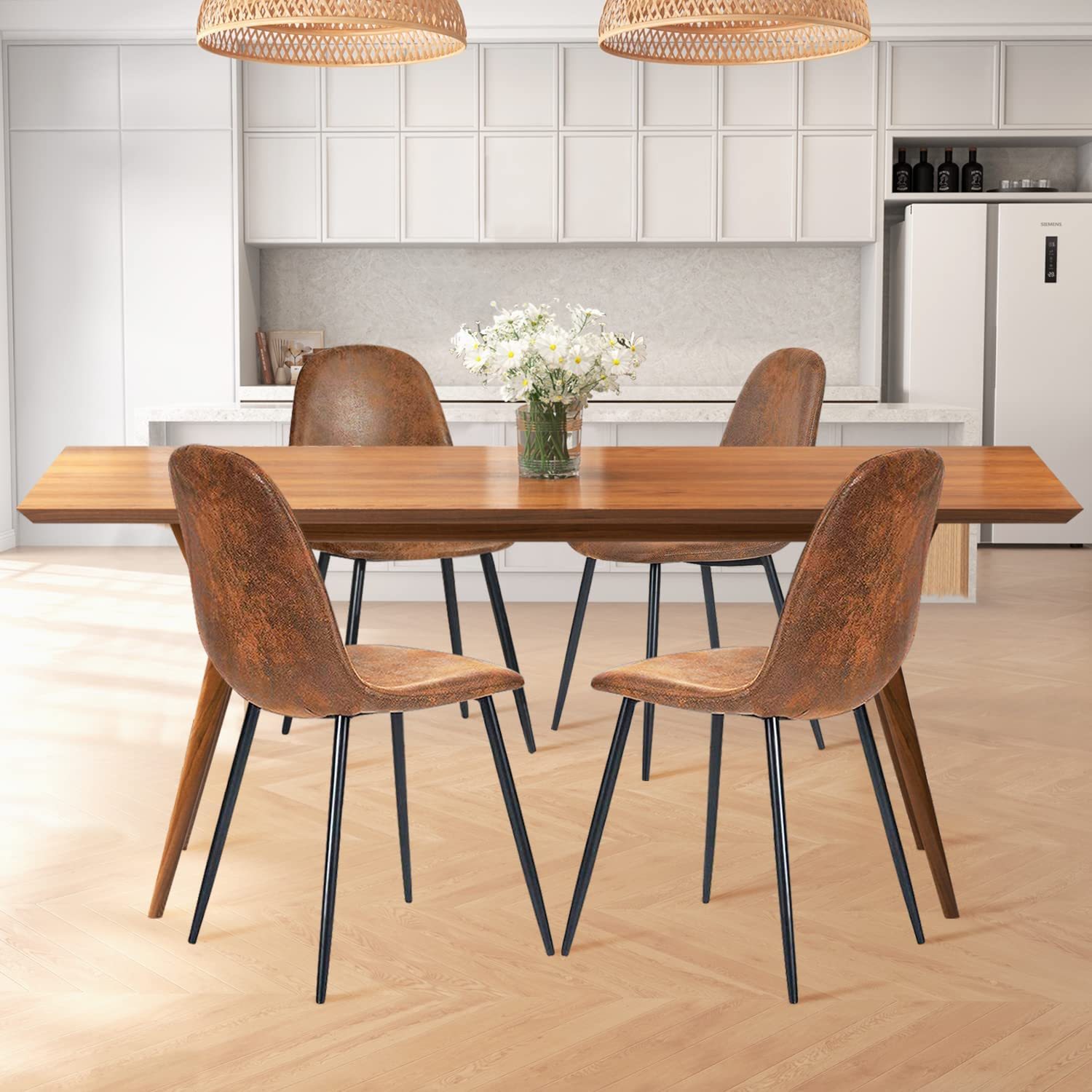 Brown Dining chairs