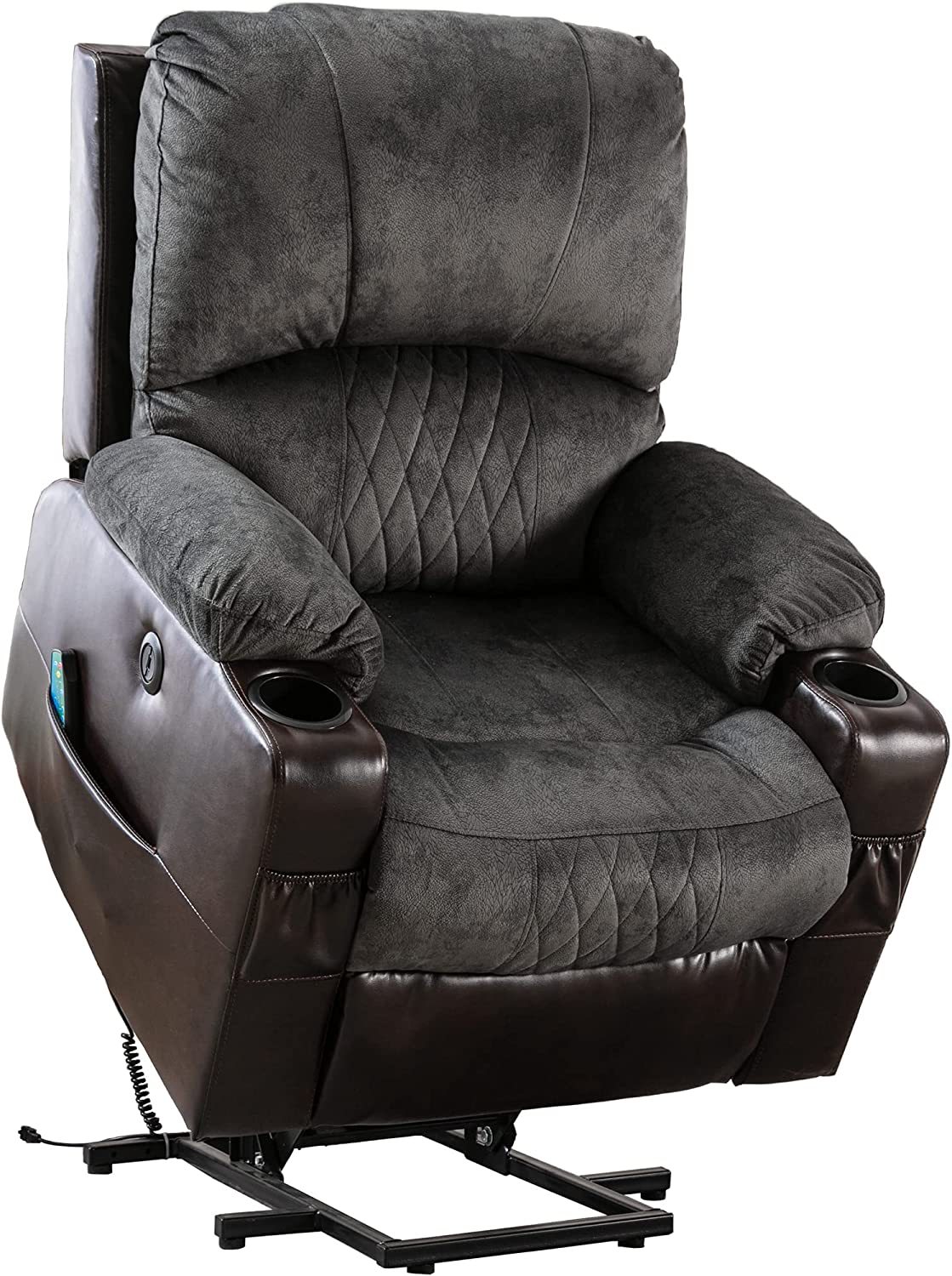 GreyRecliner chairs