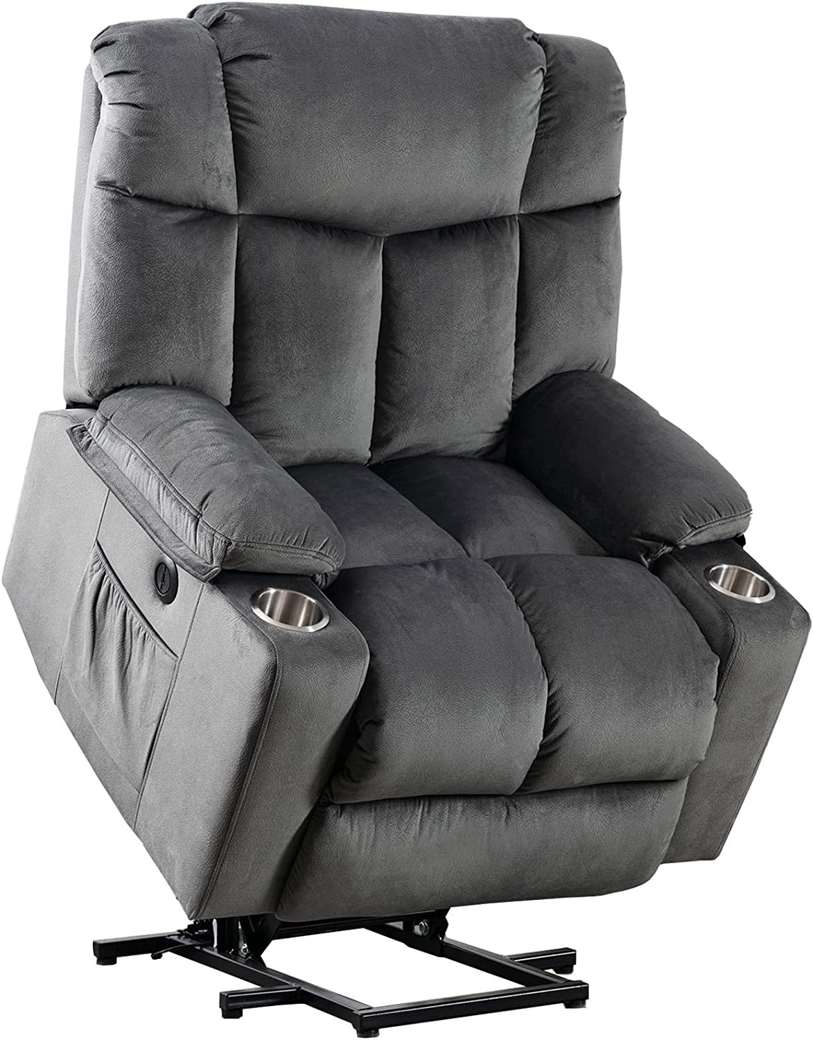  GrayRecliner chairs