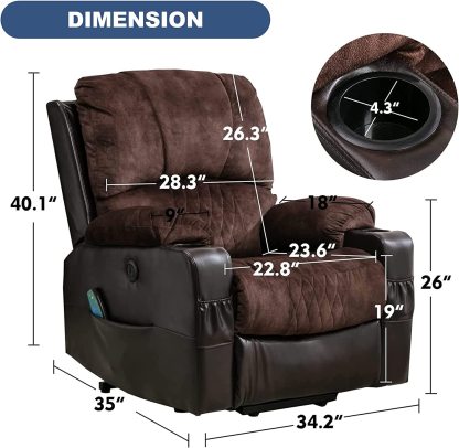 Dark BrownRecliner chairs