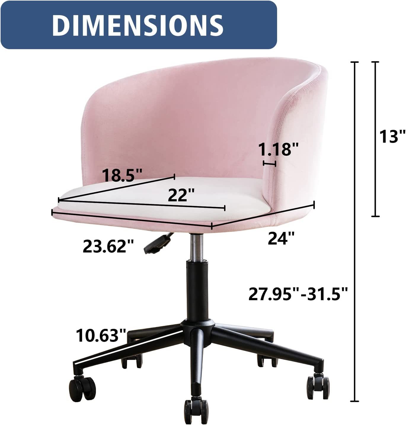 Pink/WhiteAccent Chair