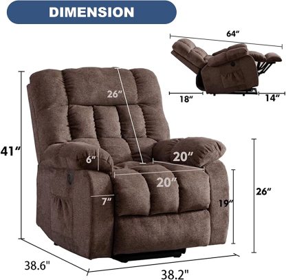 TaupeRecliner chairs
