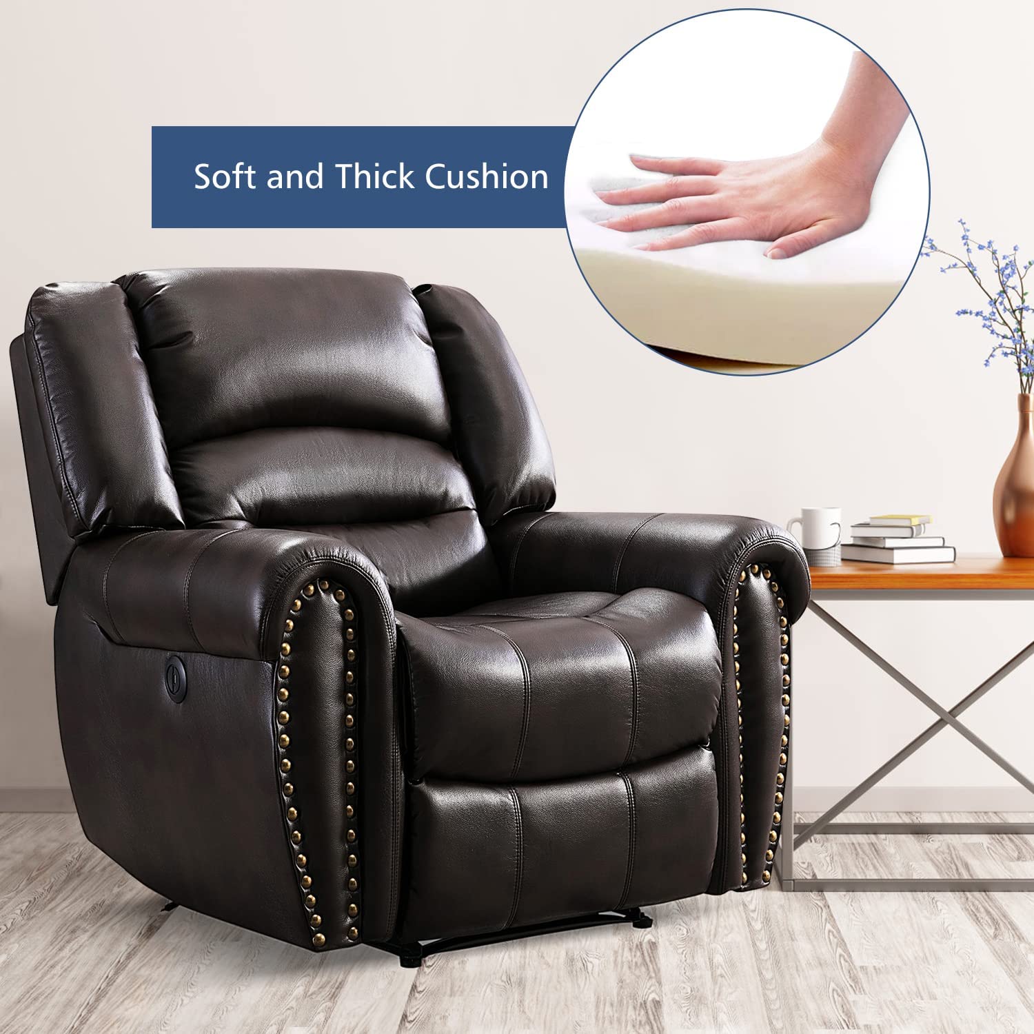 Red BrownRecliner chairs