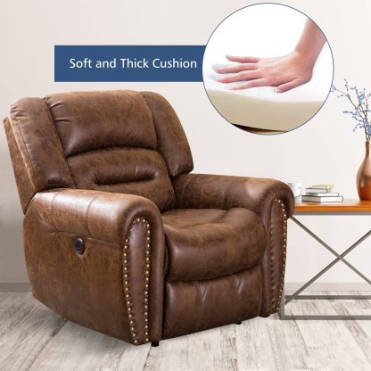 BrownRecliner chairs