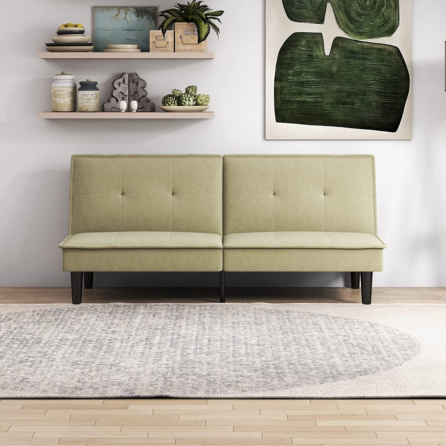 Khaki Sage Sofa