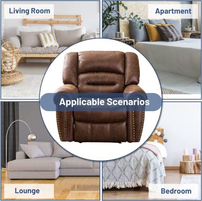 BrownRecliner chairs