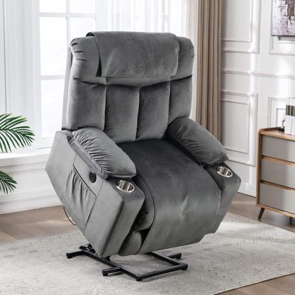  GrayRecliner chairs