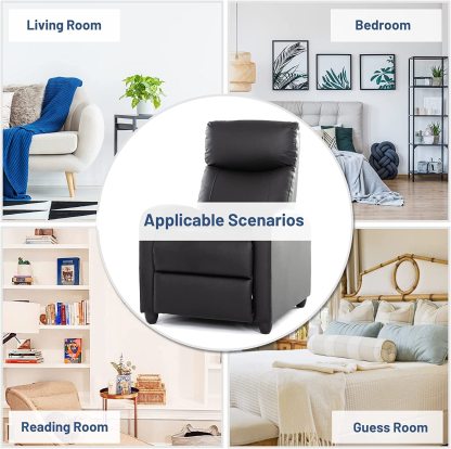 BlackRecliner chairs