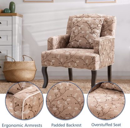 Brown Accent Chair