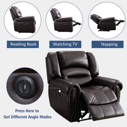 Red BrownRecliner chairs