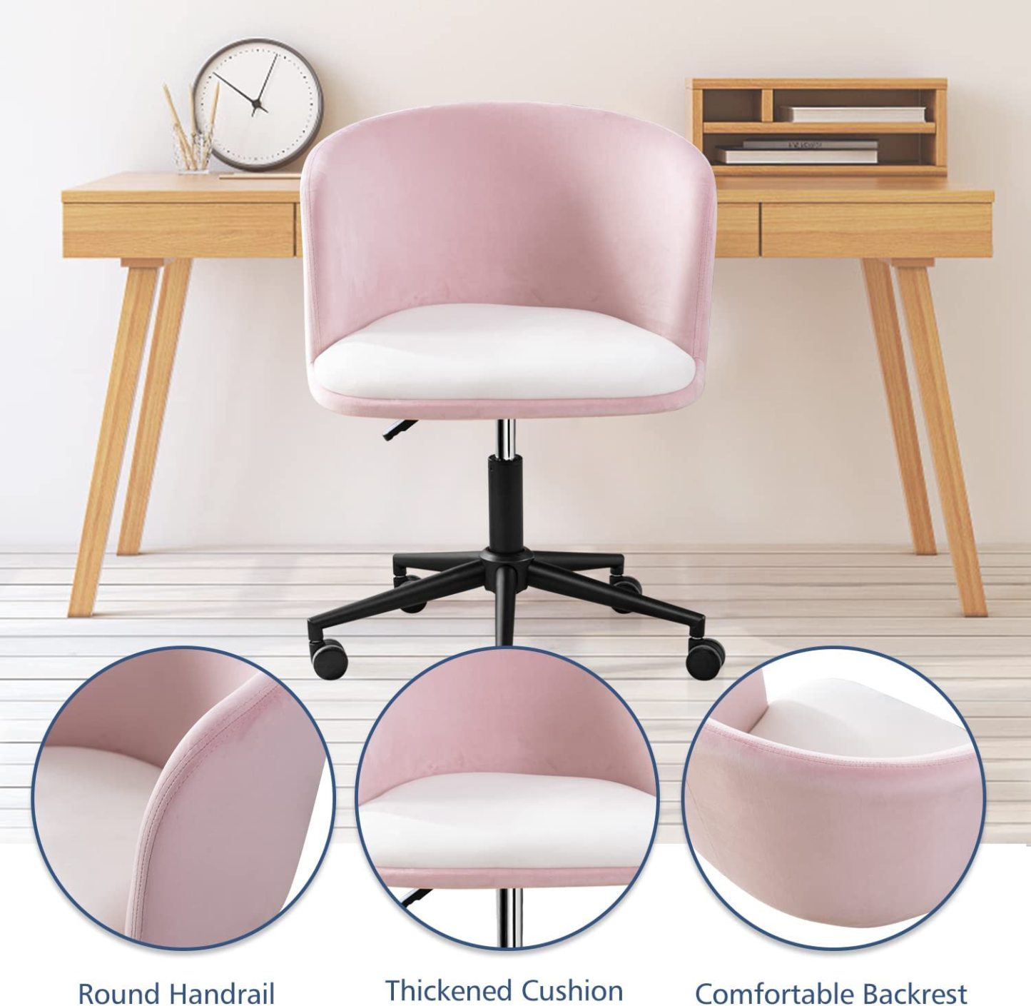 Pink/WhiteAccent Chair