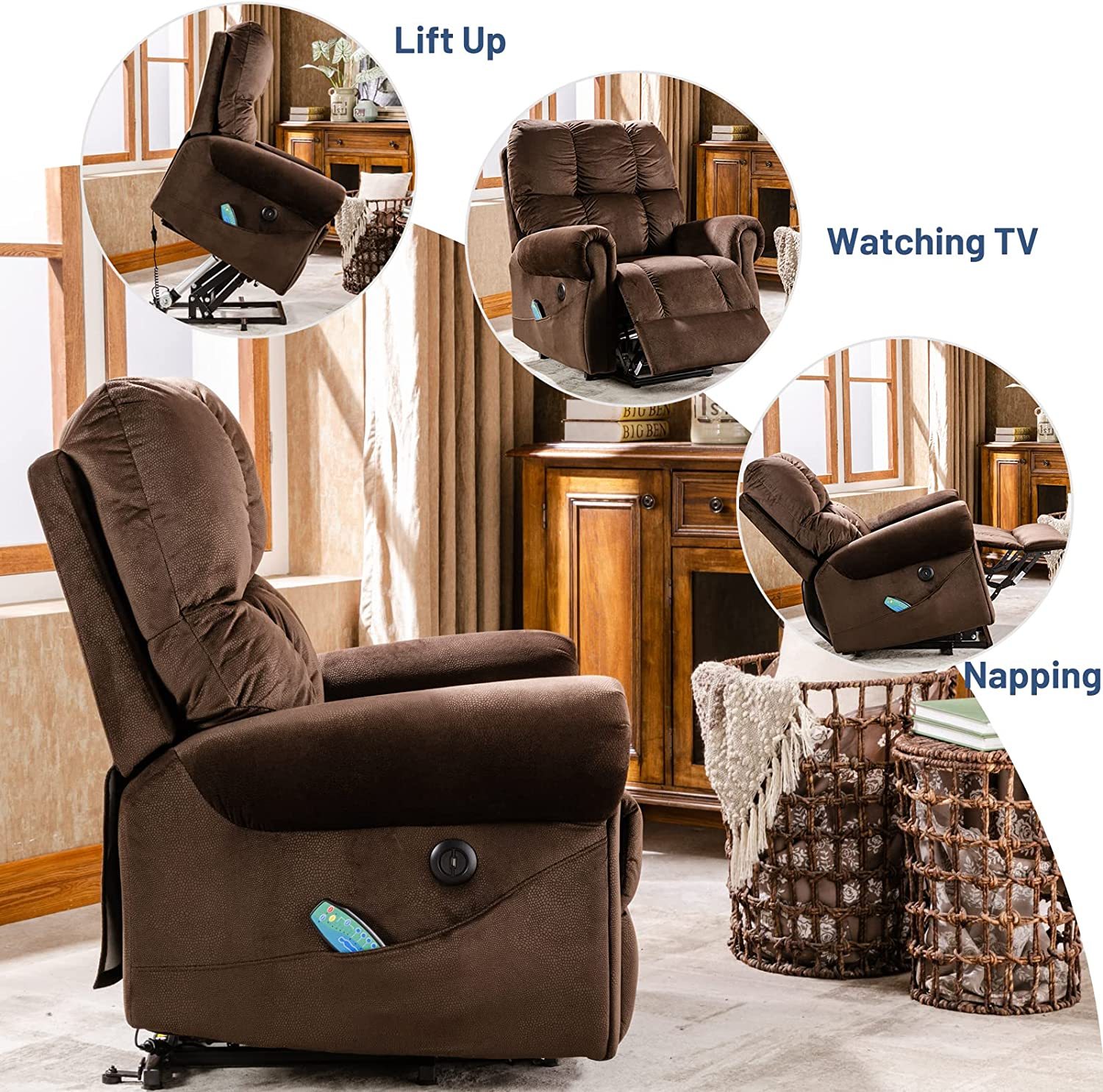 ChocolateRecliner chairs