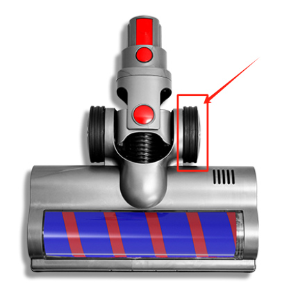 Ruedas de cepillo para pisos (uno)