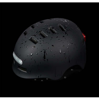 Casque de vélo et de trottinette avec lumière LED