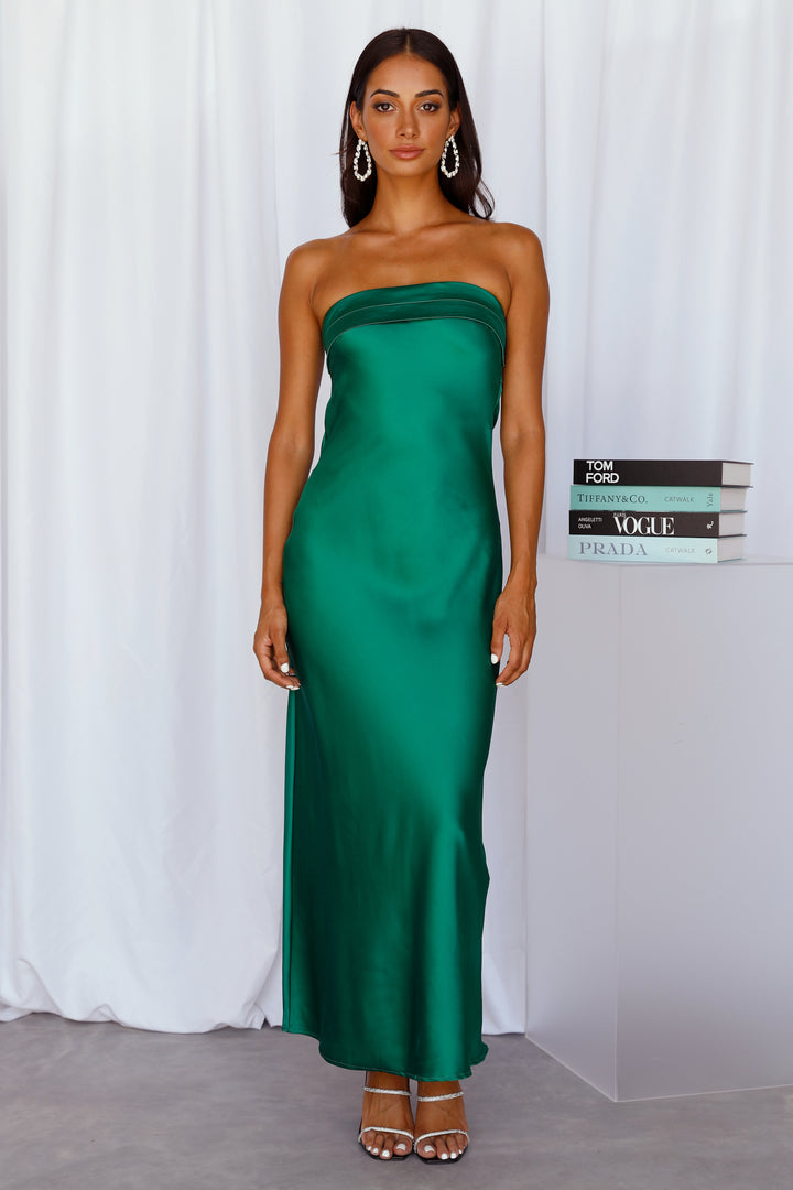 Half Open Back Sleeveless Silky Maxi Dress-Hayhty.All Rights Reserved.