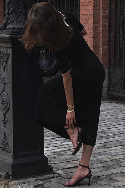 Short Sleeve Half Button-Up Slim-Fit Colorblock Trim Knit Maxi Dresses-White-Hayhty.All Rights Reserved.