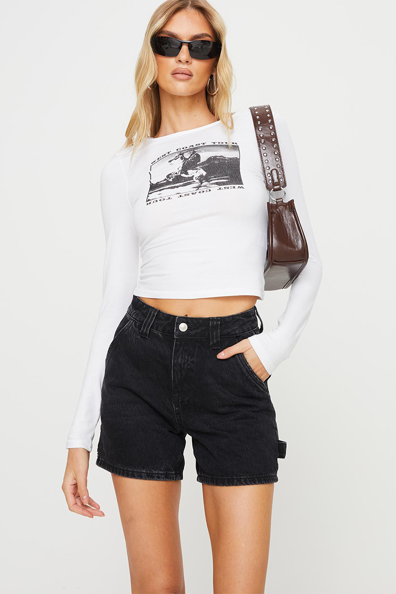 Pockets Denim Casual Shorts-Blue-Hayhty.All Rights Reserved.